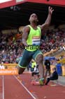 Jeff Henderson in the long jump at the Sainsbury's Birmingham Grand Prix. Photos: David T. Hewitson/Sports for All Pics